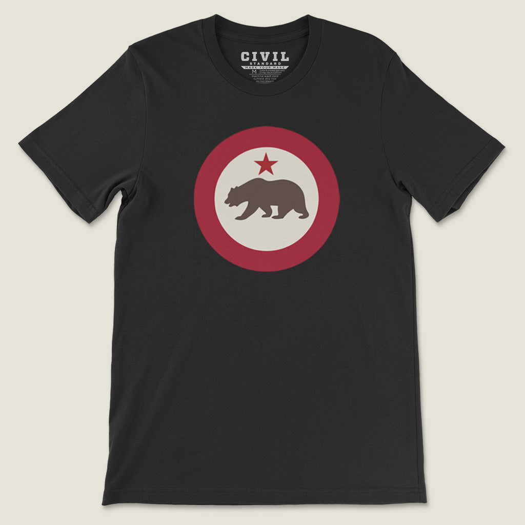 California Flag Roundel Tee