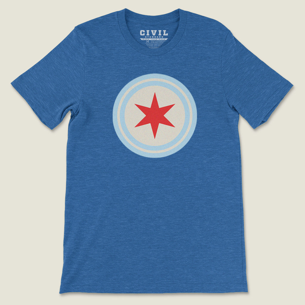Chicago Flag Roundel Tee