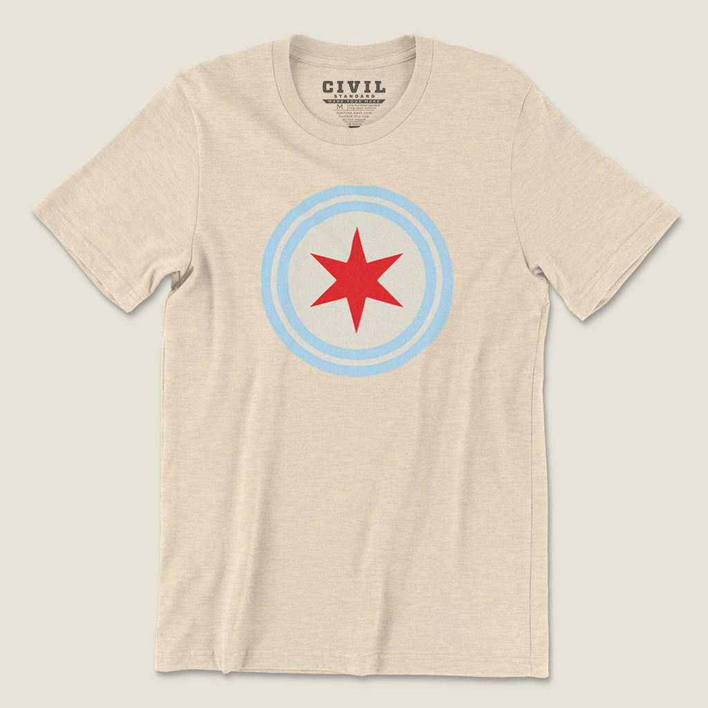 Chicago Flag Roundel Tee