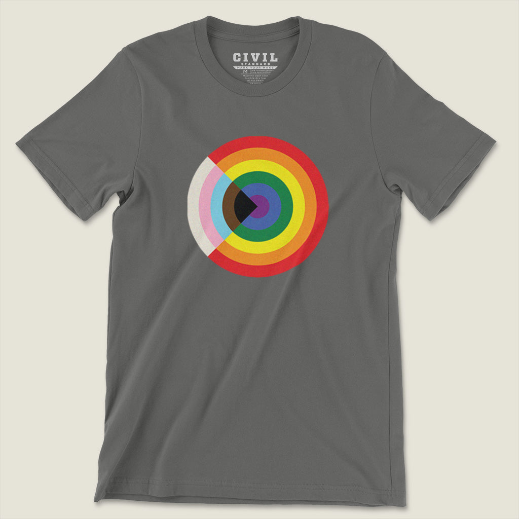 Progress Pride Flag Roundel Tee