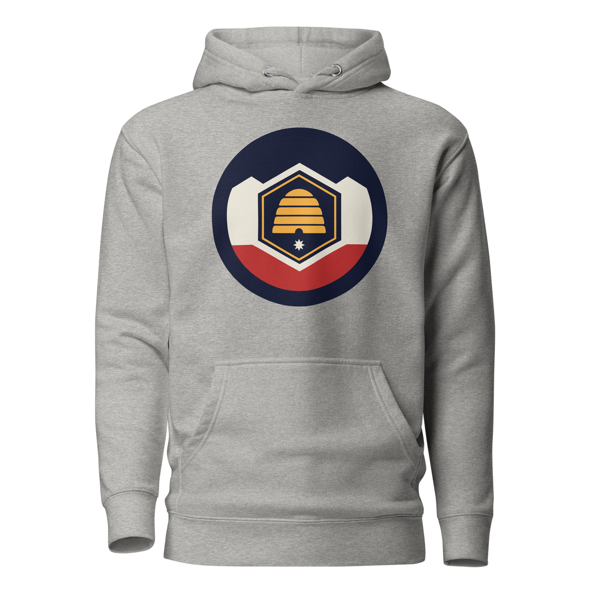 Utah Flag Roundel Unisex Hoodie