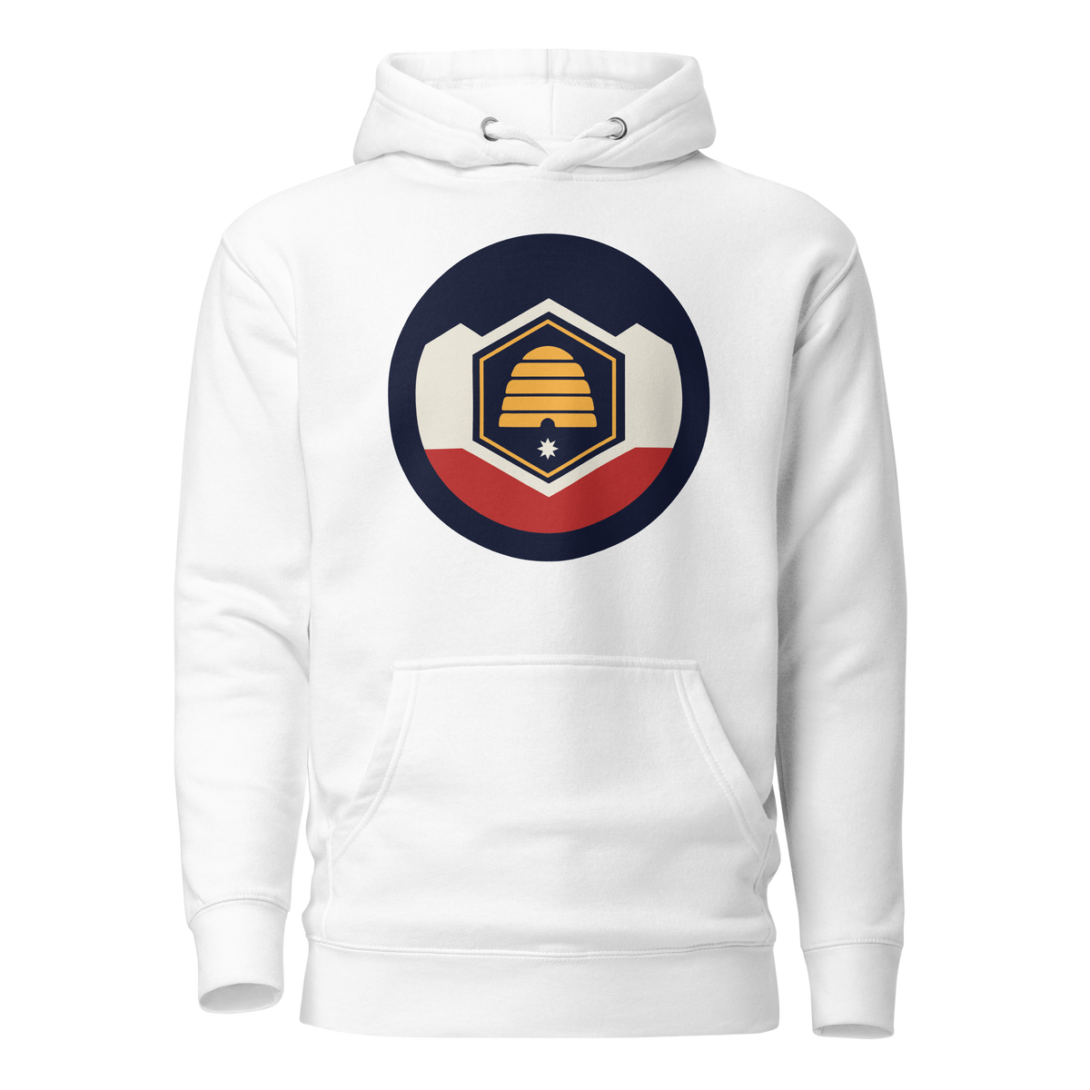 Utah Flag Roundel Unisex Hoodie