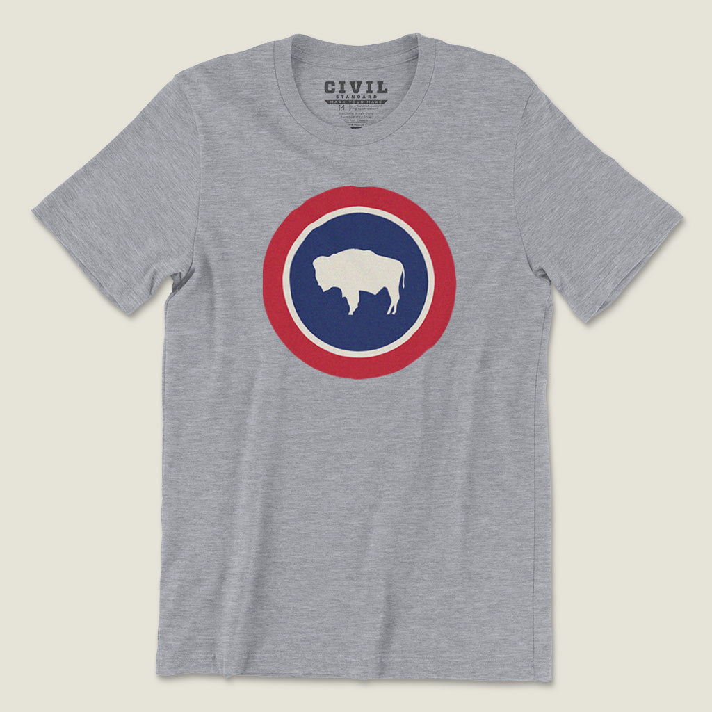 Wyoming Flag Roundel Tee