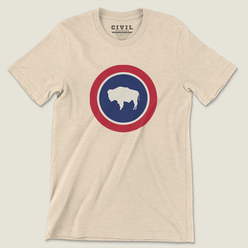Wyoming Flag Roundel Tee