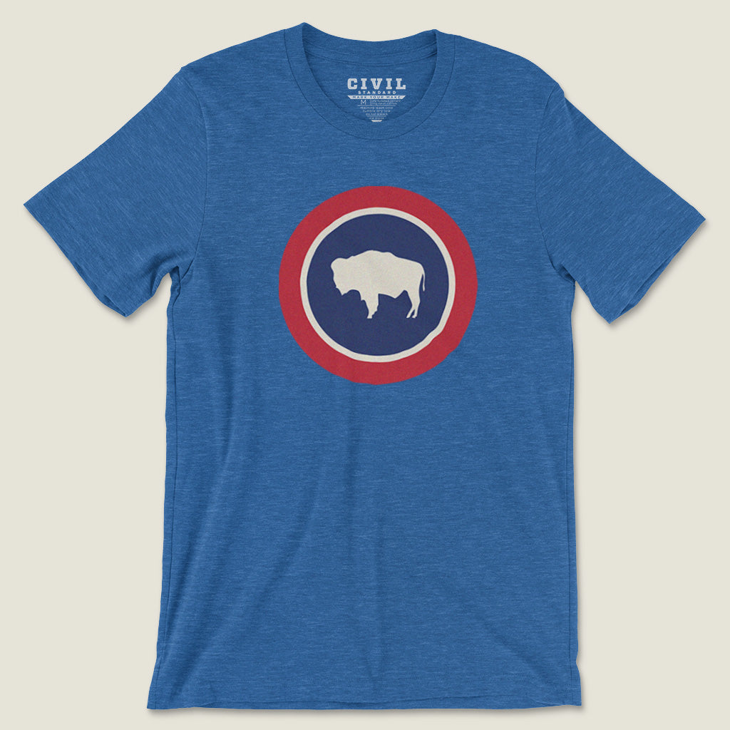 Wyoming Flag Roundel Tee