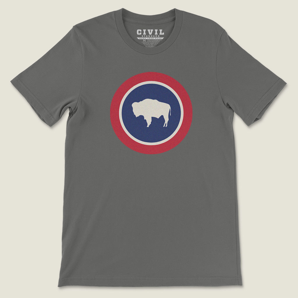 Wyoming Flag Roundel Tee